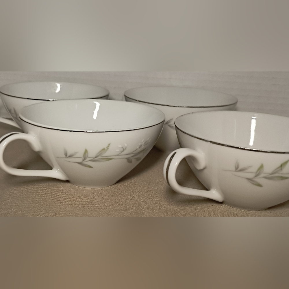 4 St. Regis Fine China Tea Cups